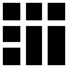 Layout Window 46 Icon from Sharp Solid Set