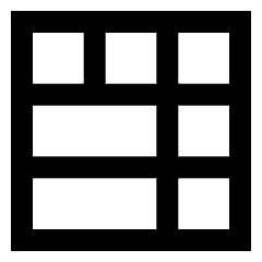 Layout Window 47 Icon from Sharp Line Set