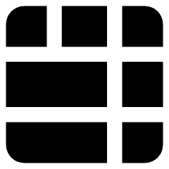 Layout Window 47 Icon from Core Solid Set