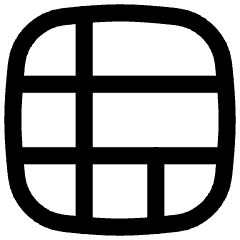 Layout Window 48 Icon from Flex Line Set