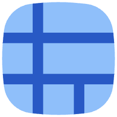 Layout Window 48 Icon from Flex Flat Set