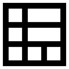 Layout Window 48 Icon from Sharp Line Set