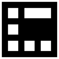 Layout Window 48 Icon from Sharp Remix Set