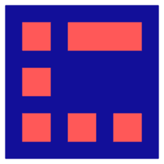 Layout Window 48 Icon from Sharp Pop Set