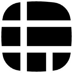 Layout Window 48 Icon from Flex Solid Set