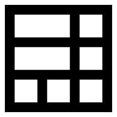 Layout Window 49 Icon from Sharp Line Set