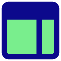Layout Window 5 Icon from Core Pop Set