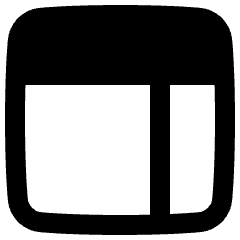 Layout Window 5 Icon from Plump Remix Set