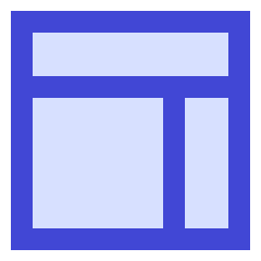 Layout Window 5 Icon from Sharp Duo Set