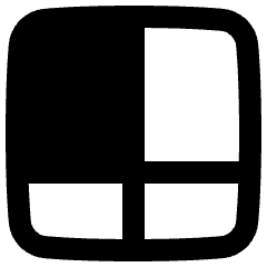 Layout Window 50 Icon from Plump Remix Set