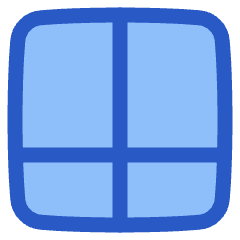 Layout Window 50 Icon from Plump Duo Set