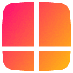 Layout Window 50 Icon from Plump Gradient Set