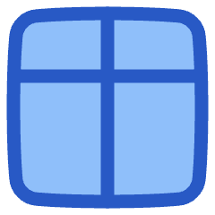 Layout Window 51 Icon from Plump Duo Set