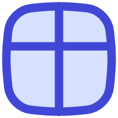 Layout Window 51 Icon from Flex Duo Set