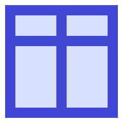 Layout Window 51 Icon from Sharp Duo Set