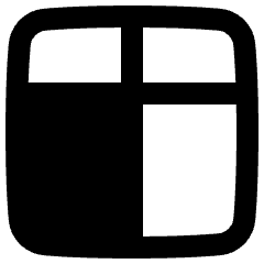 Layout Window 51 Icon from Plump Remix Set
