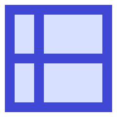 Layout Window 52 Icon from Sharp Duo Set