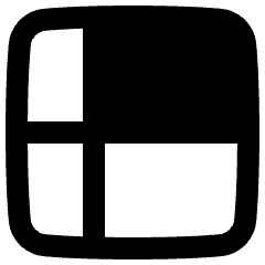 Layout Window 52 Icon from Plump Remix Set