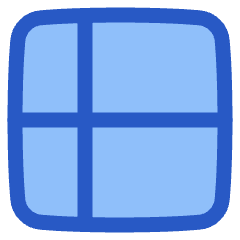 Layout Window 52 Icon from Plump Duo Set