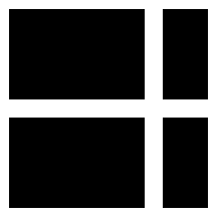 Layout Window 53 Icon from Sharp Solid Set