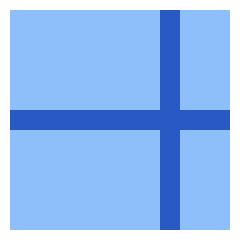 Layout Window 53 Icon from Sharp Flat Set