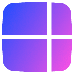 Layout Window 53 Icon from Plump Gradient Set