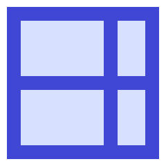 Layout Window 53 Icon from Sharp Duo Set