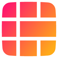 Layout Window 54 Icon from Plump Gradient Set