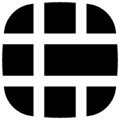 Layout Window 54 Icon from Flex Solid Set