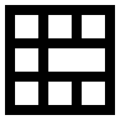 Layout Window 54 Icon from Sharp Line Set
