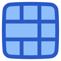 Layout Window 55 Icon from Plump Duo Set