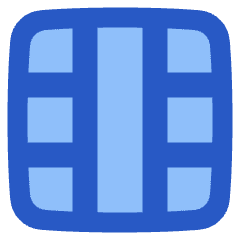 Layout Window 56 Icon from Plump Flat Set