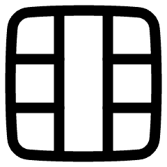 Layout Window 56 Icon from Plump Line Set