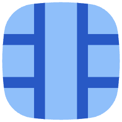 Layout Window 56 Icon from Flex Flat Set