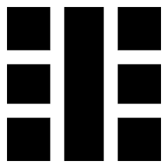 Layout Window 56 Icon from Sharp Solid Set