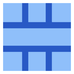 Layout Window 57 Icon from Sharp Flat Set