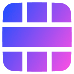 Layout Window 57 Icon from Plump Gradient Set