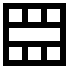 Layout Window 57 Icon from Sharp Line Set