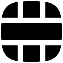 Layout Window 57 Icon from Flex Solid Set