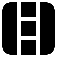 Layout Window 58 Icon from Plump Solid Set