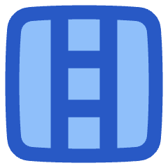 Layout Window 58 Icon from Plump Flat Set