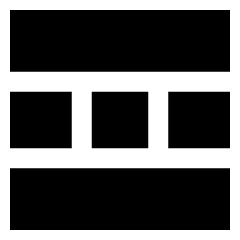 Layout Window 59 Icon from Sharp Solid Set