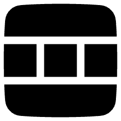 Layout Window 59 Icon from Plump Solid Set