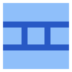 Layout Window 59 Icon from Sharp Flat Set