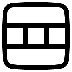 Layout Window 59 Icon from Plump Line Set