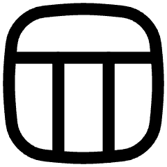Layout Window 6 Icon from Flex Line Set