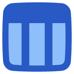Layout Window 6 Icon from Plump Flat Set