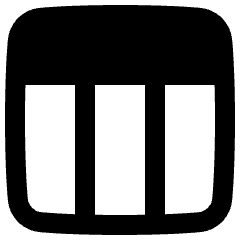 Layout Window 6 Icon from Plump Remix Set