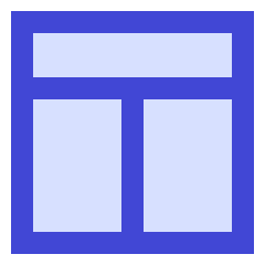 Layout Window 7 Icon from Sharp Duo Set