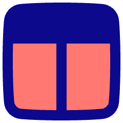 Layout Window 7 Icon from Plump Pop Set